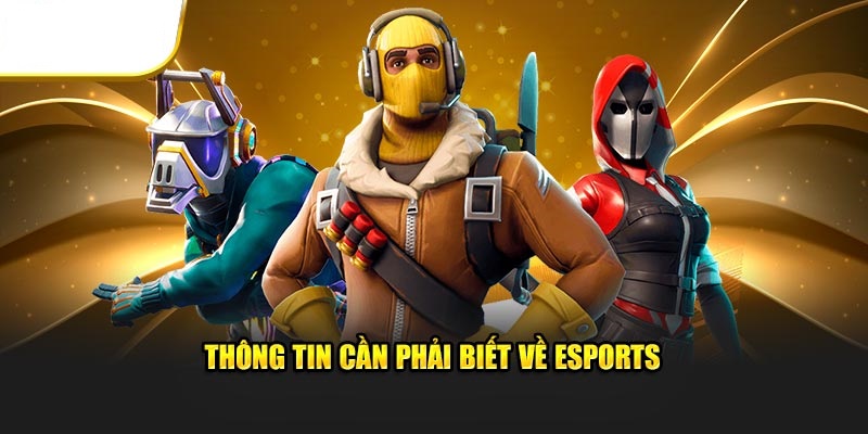 Thông tin cần phải biết về ESports 